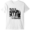 Футболка Black-Sabbath с винтажным графическим логотипом Black Flag - Футболка с графикой группы Классическая футболка