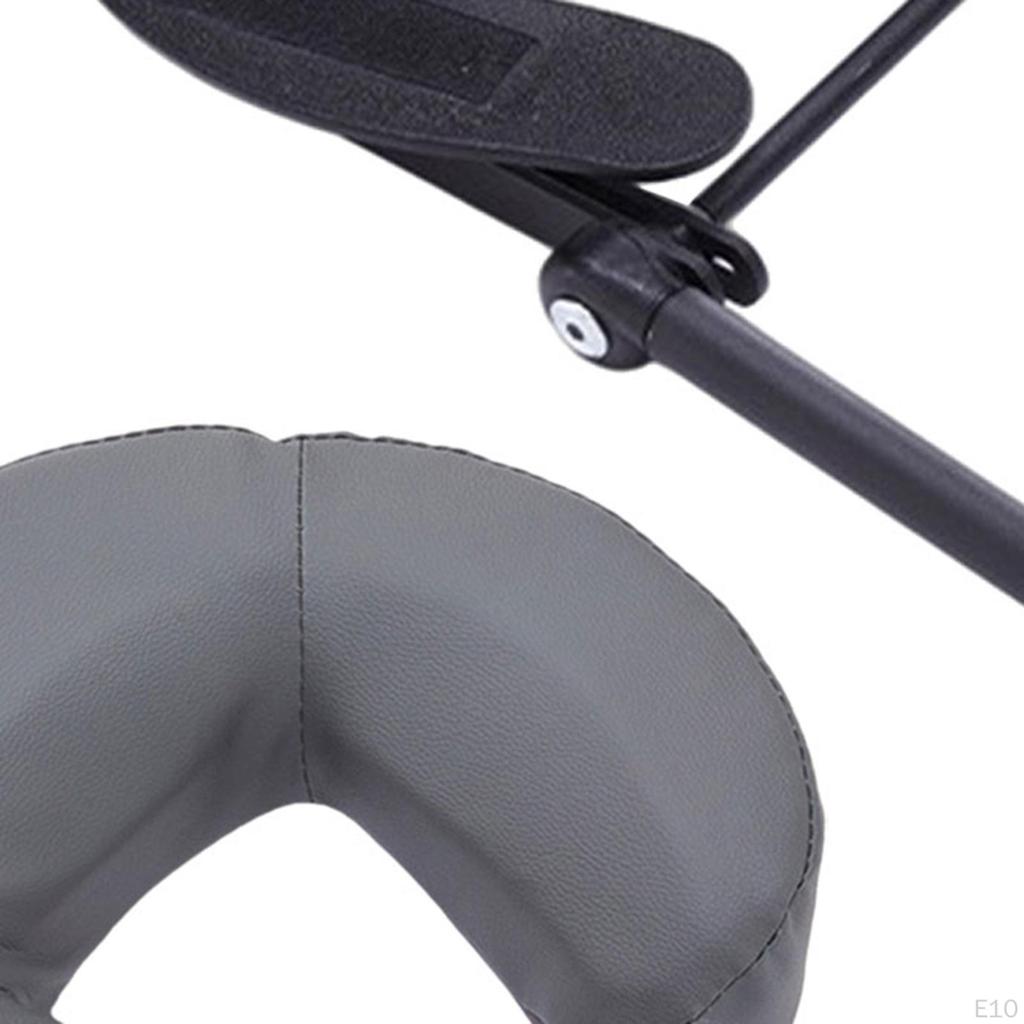 Face Cradle with Pillow for Massage Table Comfort Sturdy Headrest Adjustable