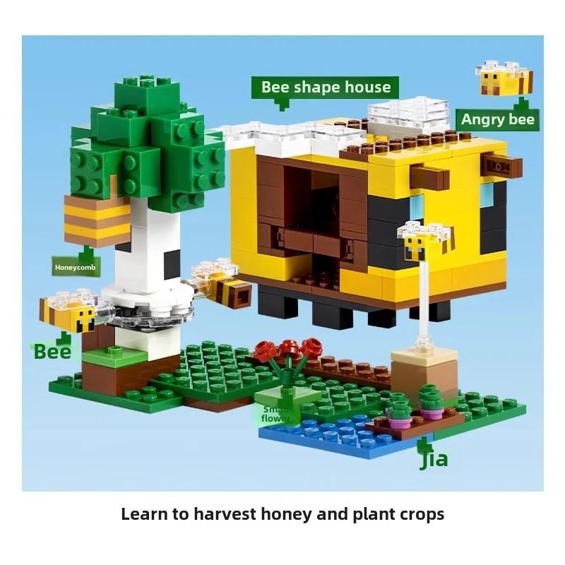 Классическая игра Minecrafted Dark World Building Blocks Подарочные игрушки для мальчиков Рождественский подарок DIY