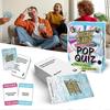 Trivia-card game music lovers gift idea. Test your music knowledge with lyrical challenges. Engaging building event