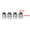 4Pcs Metal Car Wheel Tire Valves Caps Dustproof Cover For Mini Cooper S JCW Works F54 F55 F56 F57 F60 R50 R52 R53 R55 R56 R57 Valve Stems 1