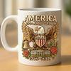 Кружка к 250-летию США Кружка празднования Дня независимости Америки Памятная керамическая кофейная кружка Коллекционный сувенир Подарок
