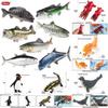 Игрушка-модель морского животного/рыбы с реалистичным дизайном для любителей декора аквариумов