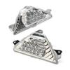 SUKIRACING Светодиодные передние поворотники для мотоцикла ZX6R nj1000 nj650 nj400 и nj250 (2013-2023 гг.), ZX25R, (2017-2023), (2018-2023 гг.), (2018-2023 гг.),