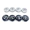 4pcs 62mm Car Wheel Center Hub Center Cap Rim Hub Dustproof Cover Emblemem For Toyota coroll acamry rav4 prius yaris Accessories