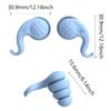 Soundproof Earplugs For Sleeping Soft Silicone Ear Muffs Noise Protection Travel Reusable Protection Sound Blocking Ear Plugs