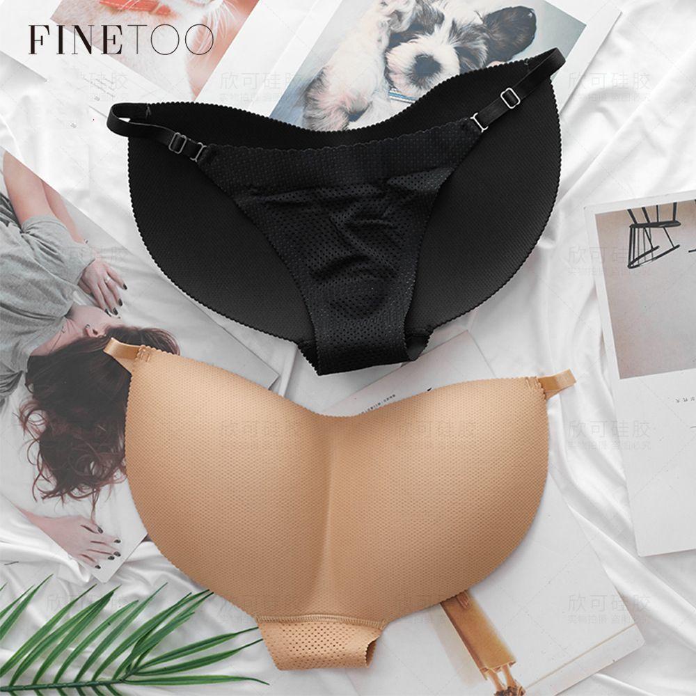3D Push Up Женские трусики-подтяжки из губки с подкладкой Подтяжка ягодиц Трехмерные поддельные ягодицы Короткие трусики для увеличения ягодиц и бедер Стринги бесшовные