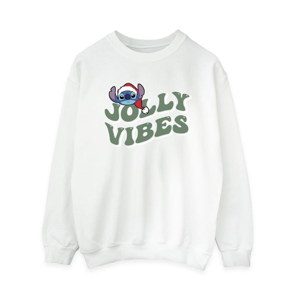 Disney Womens/Ladies Lilo & Stitch Jolly Chilling Vibes Sweatshirt