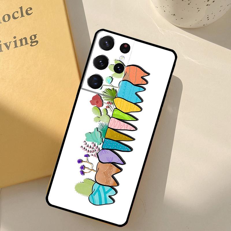 Чехол для телефона с рисунком зубов для стоматолога для Samsung Galaxy S23 S20 S21 S22 S24 S25 Ultra S9 S10 Plus S25 FE Защитный корпус