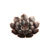 SINGERTOP Incense Burner with Lotus Shape, Removable, Easy To Clean, Stylish Lotus Design for Buddhist Altars, Meditation, Tea Rooms, Study Rooms,