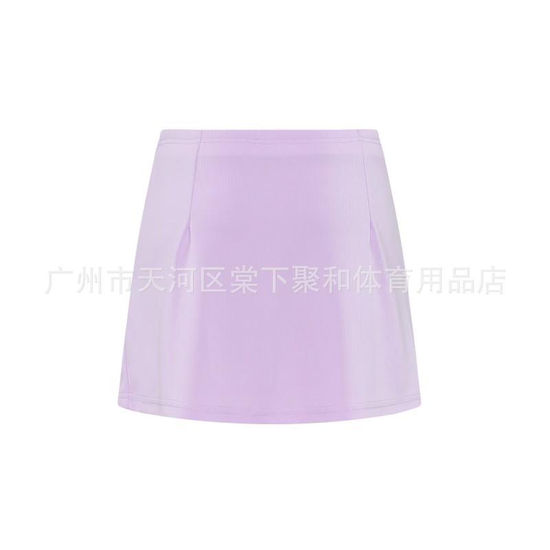 Womens Quick-Dry Badminton Skort With Built-in Shorts Tennis Running Gym Fitness Sportswear