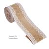 Roll of Burlap Ribbon Natural Jute Hessian Burlap Ribbon Rustic Weddings Belt Strap Craft