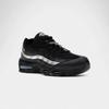 Air Max 95 OG Big Bubble Черный Белый Металлический Серебристый