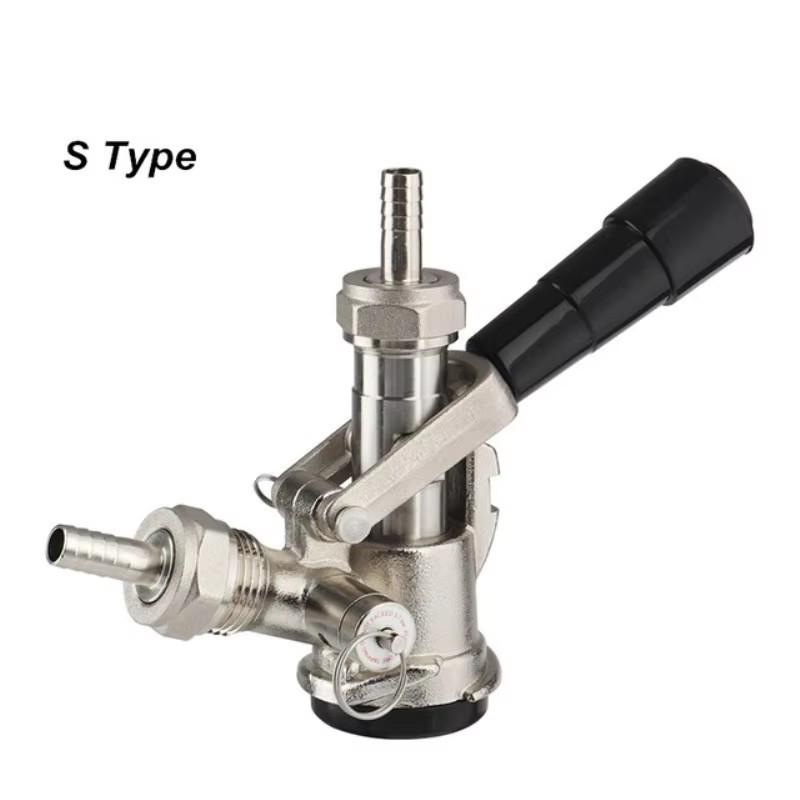 Соединительная муфта для бочонка Диспенсер для разливного пива для домашнего пивоварения Соединительная головка для домашнего пивоварения Диспенсер для вина и пива