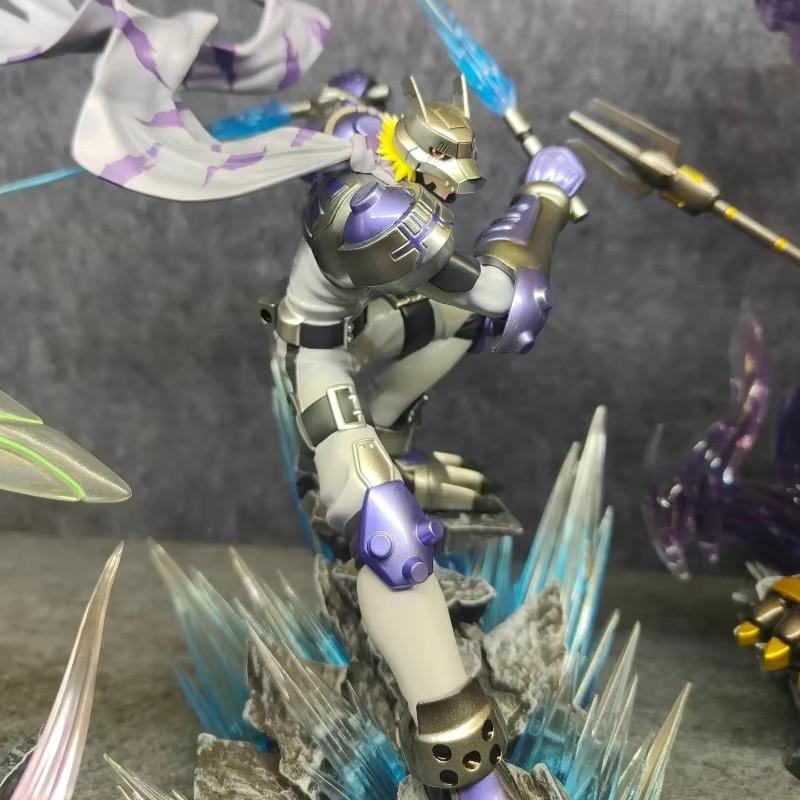 Фигурки Аниме Digimon Adventure Серия Агни Агnimon Фигурки ПВХ Статуя Коллекционная Модель Украшение для Офиса Подарок на День Рождения