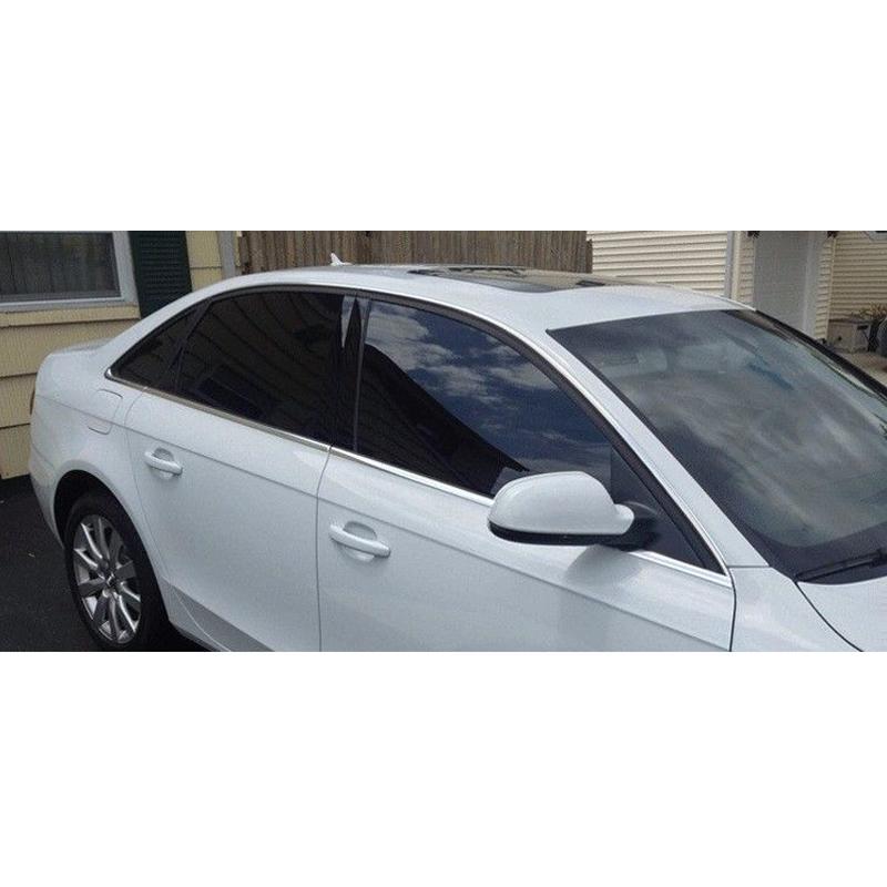 50cmX200cm Anti scratch adhesive polarizer film VLT35% Black metallized car window tint film