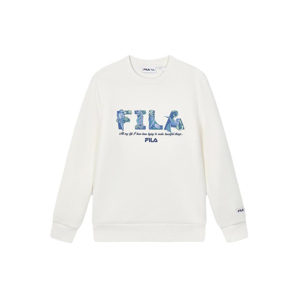 FILA x V&A LIANMINGKUAN Sweatshirt Men's Ivory F11M418201F-IV