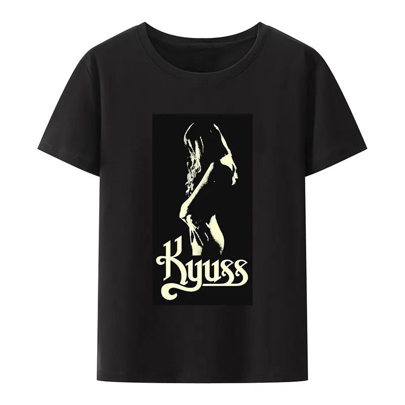 Retro Kyuss Black Widow Stoner Rock Queens of The Stone Age Modal T-Shirt UnisexComfortable Creative Nostalgia Style Shirt