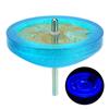 Spinning Top World Competition Certified Glowing Spinning Top Skylark LED (Blue Glitter Blue LED)
