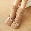 Женские носки для пола, Зимние флисовые носки из кораллового флиса, Носки для сна дома, Снежные носки, Послеродовые носки, Ковровые носки, Плюшевые носки