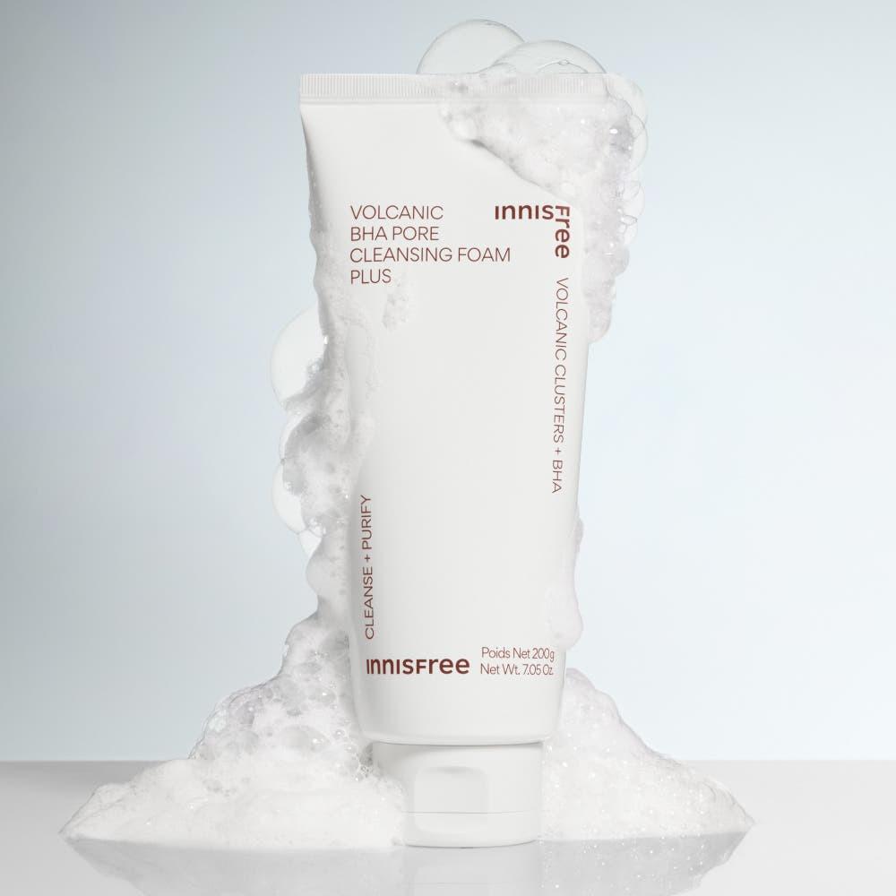 Innisfree Volcanic BHA Pore Cleansing Foam Plus Sebum Control Deep Cleansing 200g
