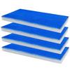 Spray Booth Replacement Filter Sponge for Paint Booths and Air Compressors of 4-Piece (Set 4)