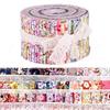 36 шт. Ткань Jelly Roll, Свернутая хлопковая ткань, Полоски для пэчворка, Хлопковая ткань для пэчворка и рукоделия