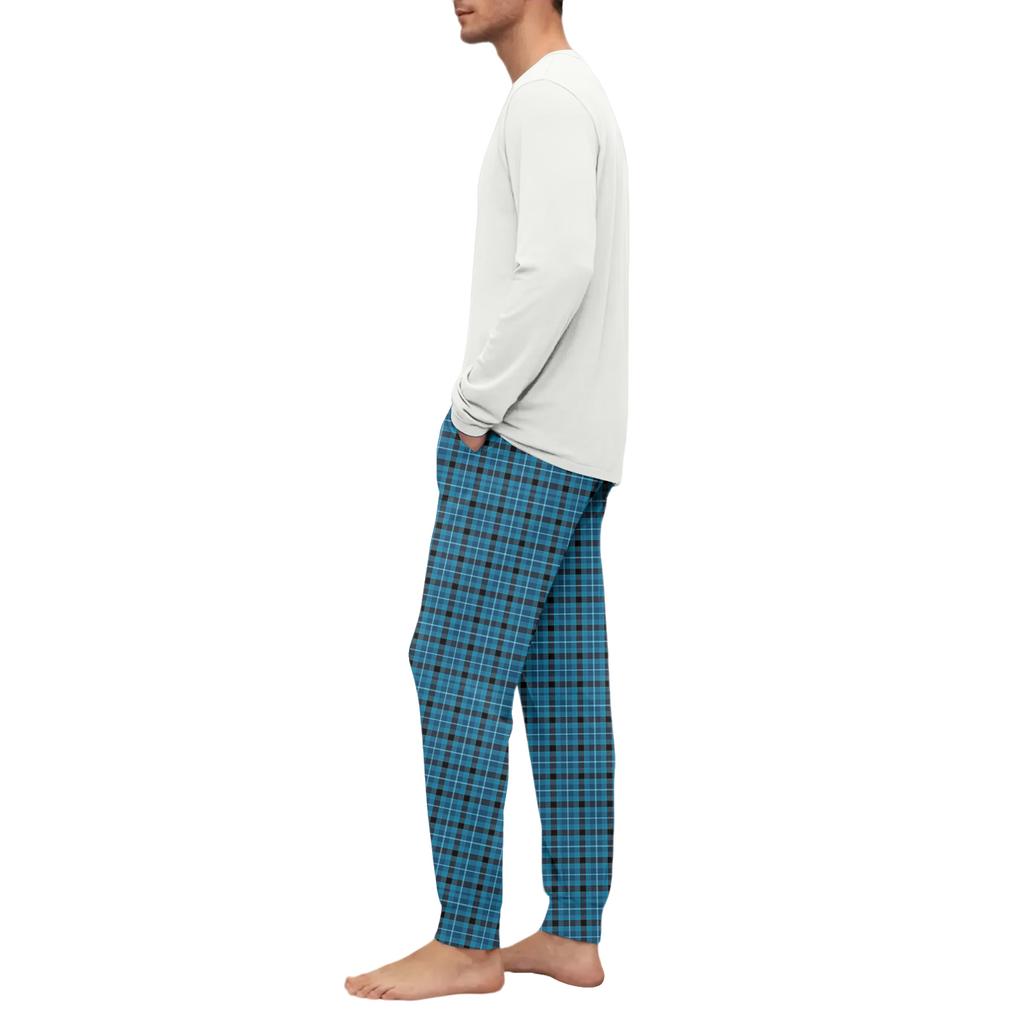 Men's Pajama Set, Long Sleeve And Long Pants, Two-piece Set