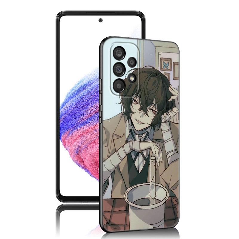 Чехол с аниме Bungou Stray Dogs Dazai Osamu для Samsung A21 A30 A50 A52 S A13 A23 A32 A53 A73 5G A11 A12 A31 A33 A51 A70 A71 A72