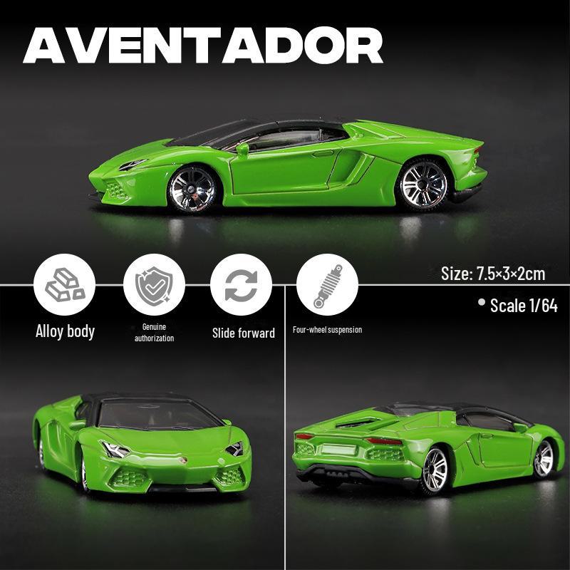 Трансграничный 1:64 Lamborghini Toyota сплав миниатюрная модель автомобиля игрушка для мальчиков