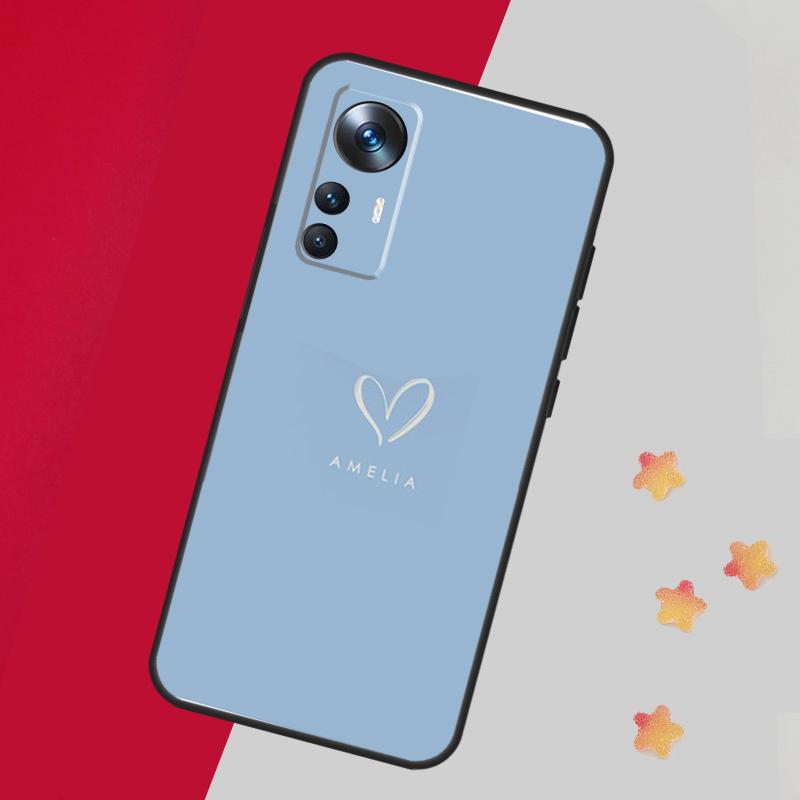 Personalized Name Pastel Custom Case For Xiaomi 14 13 11T 12T 13T Pro 12 Lite 12X POCO X3 X5 Pro X4 F4 M5 M5s F3 F5 Cover