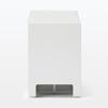 MUJI Белая крышка для хранения кранов из стали, ширина 32 см x глубина 10 см x высота 14 см, номер продукта, коробка для хранения кабелей, скрыватель проводов, тип, серый, высокий, 44596654, Коробка, Коробка,