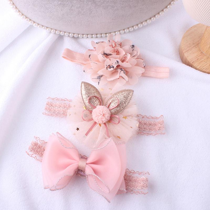 Комплект эластичных детских повязок для головы