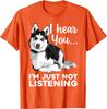 Funny Husky Dog Art for Men Women Kids Siberian Husky Lover TShirt Husky Lover Graphic Tee