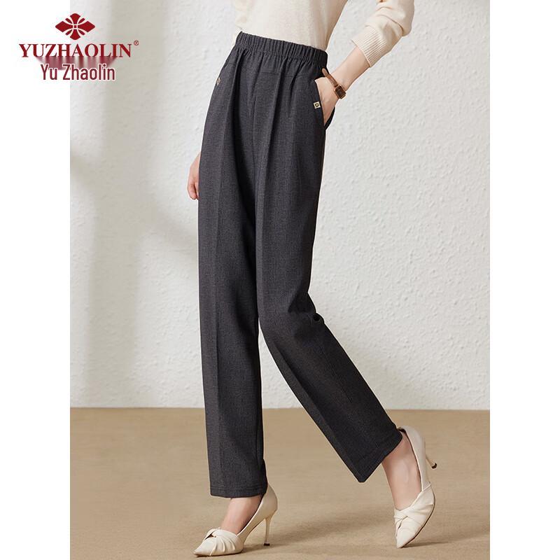 Yuzhaolin Mid-Aged Women's Spring Autumn Casual Straight Leg Pants Y243K2007