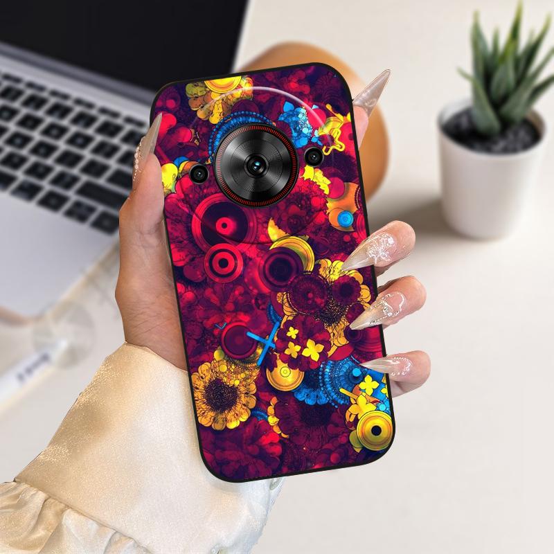 Чехол для Nubia Focus 5G Z2455 Мягкий силиконовый чехол для телефона Для ZTE nubia Focus Милый Модный Цветной Раскрашенный Ударопрочный Бампер Fundas
