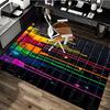 1pc Colorful Paint Drips Chair Mat - Festival Gift, Non-Slip Carpet for Office Chairs, Suitable for Home Decor, Living Room, Bedroom, Game Room.P045