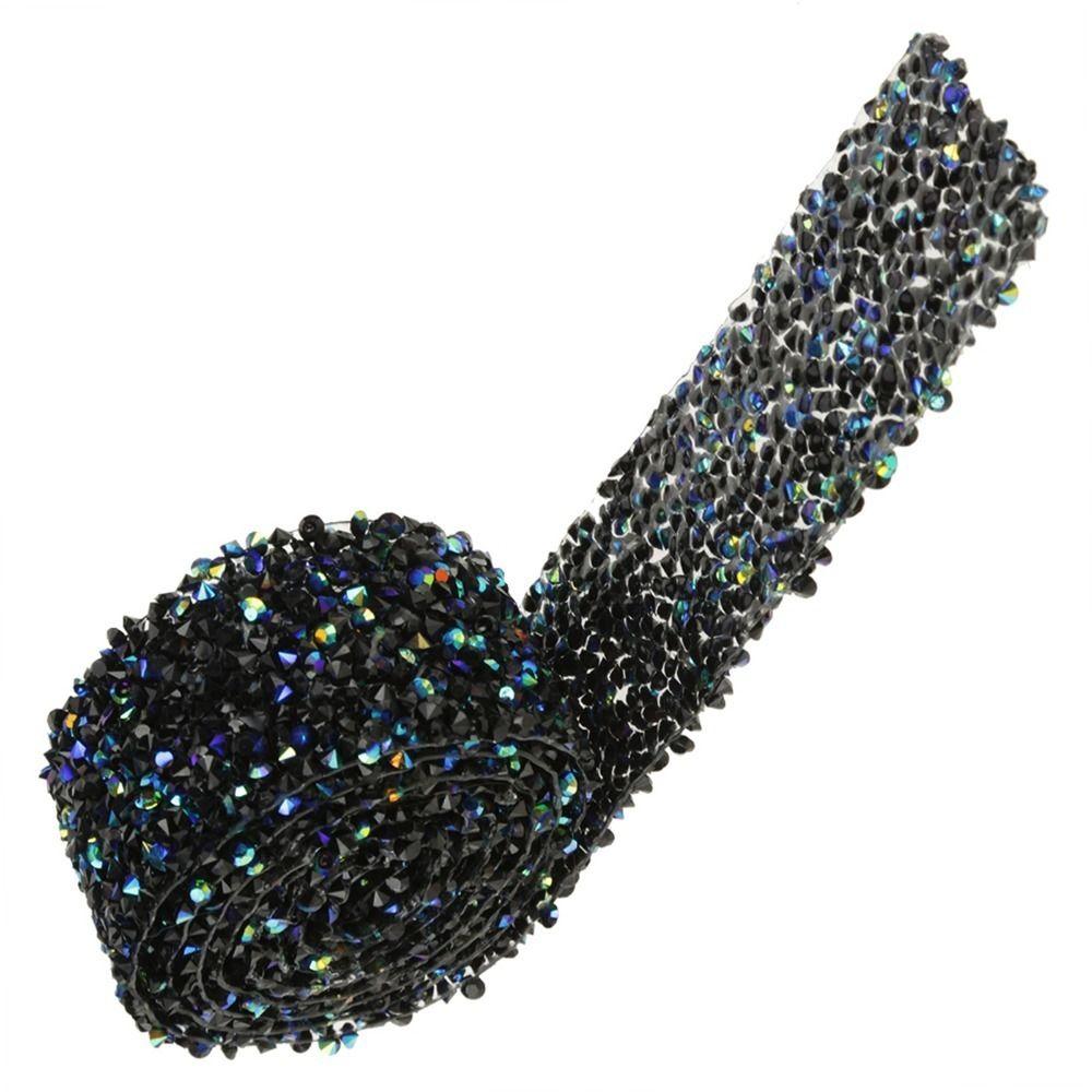 1pcs Sparkling Crystal Diamond Mesh Wrap Roll Multi-Function Crystal Rhinestone Ribbon Arts Crafts