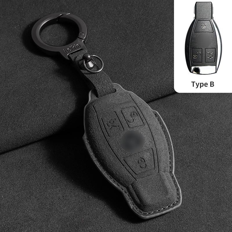 For Cross-border Markets Fits Benz C/E/S Class C260 E300 S350 GLC260 Factory in Stock Key Fob Cover for Mercedes-Benz