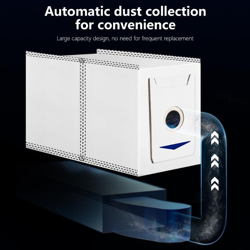 Pack of 10 Dust Bags Vacuum Cleaner Bag Replacement Vacuum Cleaner Dust Bags Cloth Material for T30PRO/MAX Models