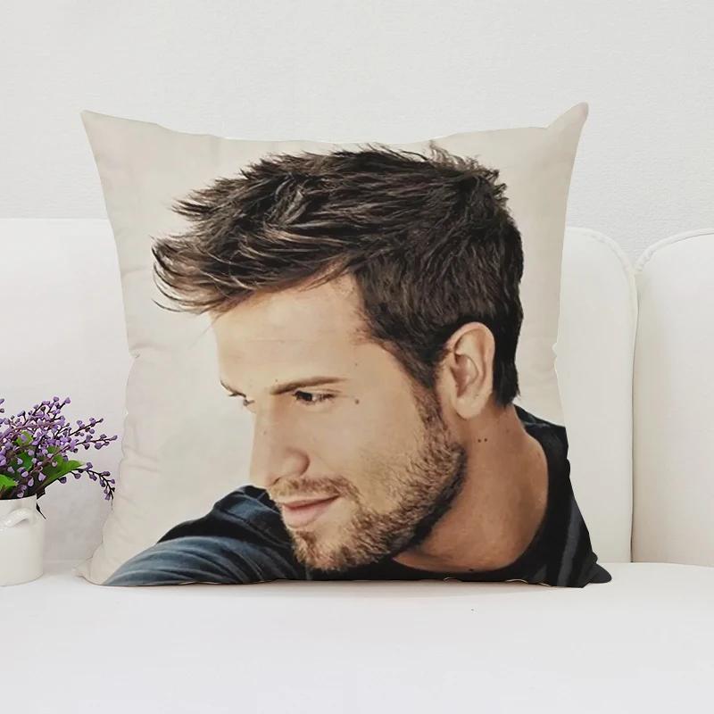 Наволочка 40x40см с двусторонним принтом P-Pablo Alboran, Чехол для диванной подушки, Поясничная подушка для стула, Подушка для кровати, Подарок для дома