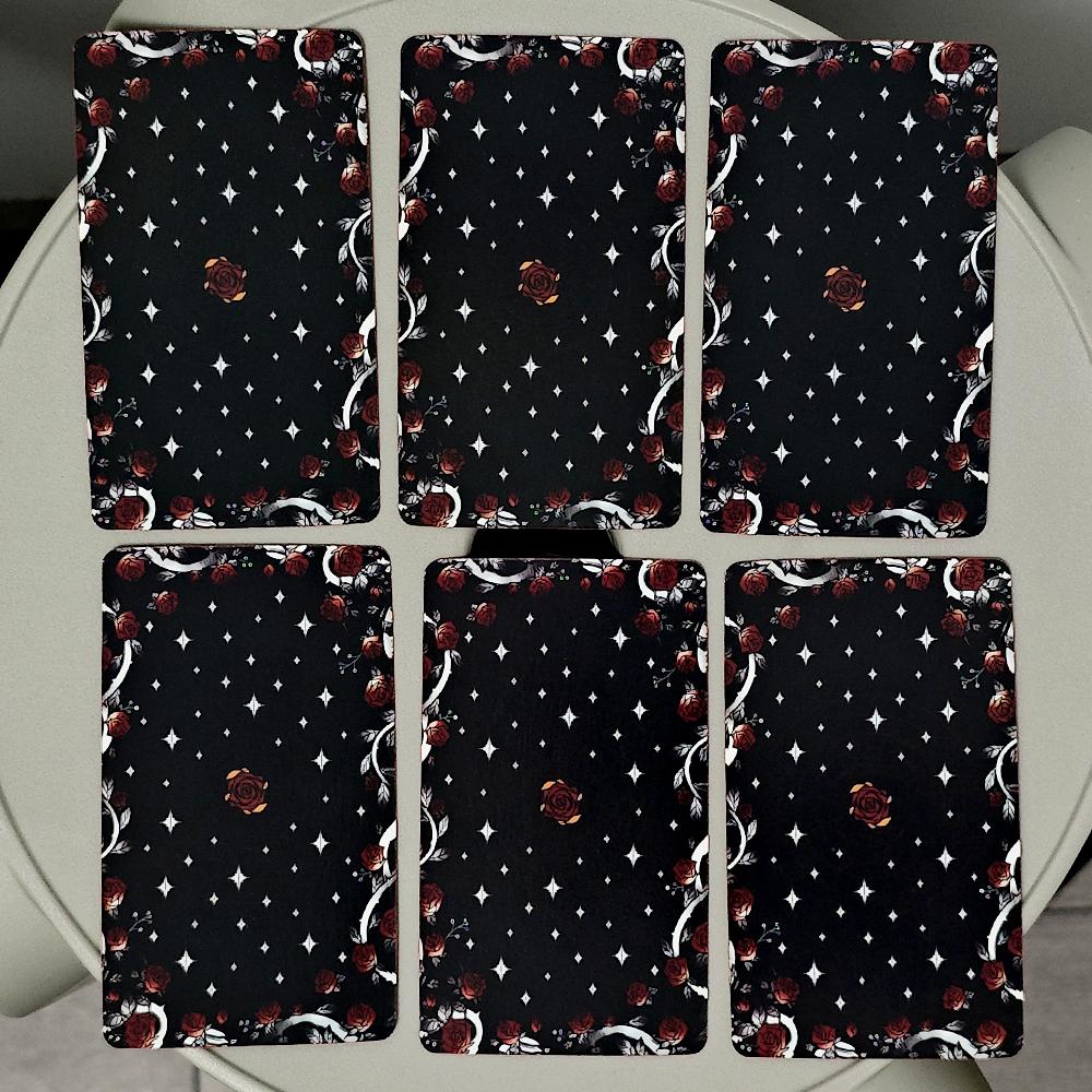 10,3*6 см колода Таро Secret Mirror 78 шт. Карты Таро Райдера с красными позолоченными краями, руководство