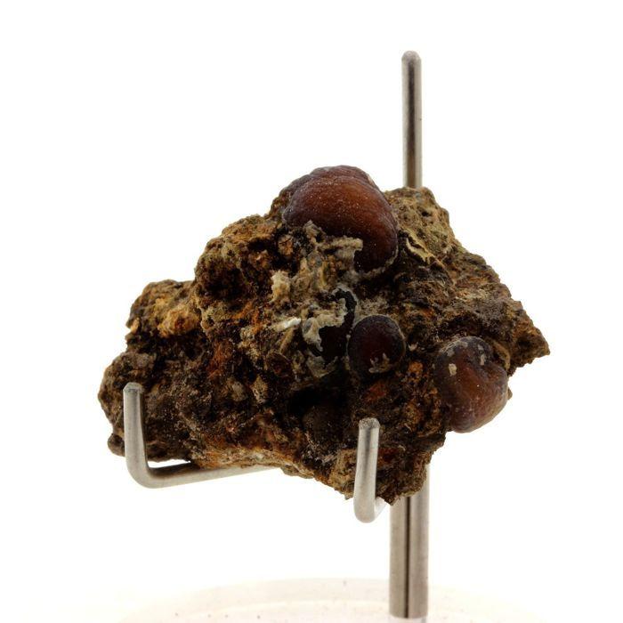 Pierres et Minéraux. Lussatite (Opale-CT). 44.5 ct. Puy de la Bourrière, Puy-de-Dôme, France. Ultra rare.