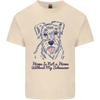 Schnauzer Dog Home is Not a Home Unisexs Light Cotton TShirt