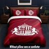Sunderland Design Bed Bedding Set 1 Duvet Cover + 2 Pillowcases Soft Breathable Household Bed Linens