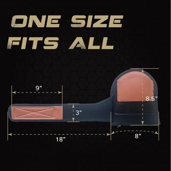 Super Soft Knee Pads for Work, Replaceable Inner Cushion Design, Leather Knee Pads for Construction, Flooring , Gardening, Cleaning, and Garage,
