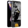 Moto Cross Motorcycle Sports Black Silicone Phone Case For Xiaomi Redmi Note 10 11 11S 12 13 4G 8 9 11T Pro 5G + 8T 9S 10S 12S
