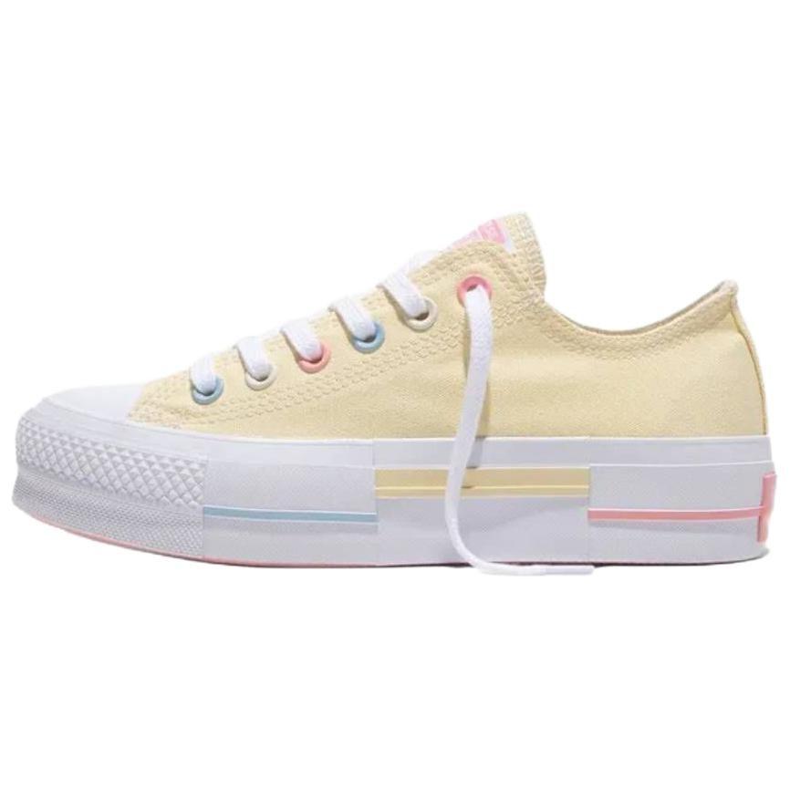 Converse Кеды All Star Lift Low top из парусины Женские Светло-желтые A21383C