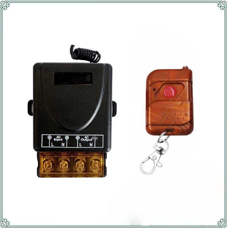 Беспроводной пульт дистанционного управления 220 В 30 А для водяного насоса, двигателя, кухонной вытяжки, вытяжного вентилятора и распылителя.