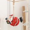 Ornaments Christmas Tree With Resin Santas Snowmen Reindeer For Seasonal Decor